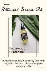 This Oil Boasts A Woodsy Herbaceous Conditioning Blend Of Lemongrass And Patchouli We Blend Organic Beard Oil Patchouli Essential Oil Organic Beard Products