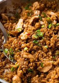 Fry the chicken, stirring frequently, until cooked through, about 5 minutes. Nasi Goreng Indonesian Fried Rice Recipetin Eats