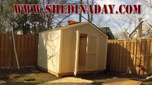 Foto di garage e rimesse minimalisti — houzz. Shed In A Day Wooden Backyard Garden Sheds Storage Solutions