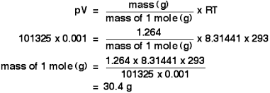 There is a variation of the ideal gas law that uses the density of the gas with the equation pm = drt where m is the molar mass in g/mol and d is the density of the gas in g/l. Ideal Gases And The Ideal Gas Law Pv Nrt