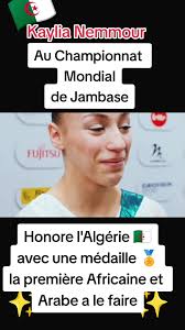Kalia Nemour Championne Monde