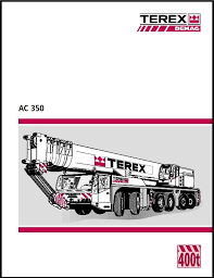 Terex Demag Ac 350 Chart Lettering Cards