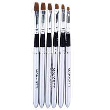 Makartt Detachable Nail Art Brushes Uv Gel Brush Set Acrylic Nail Art Design Builder Diy Flat Brush Pen Set Gel Acrylic Nails Nail Brushes Nail Art Brushes