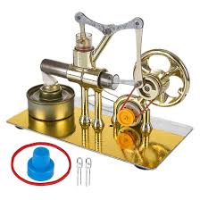 Stirling engines happen to be one of the more efficient engines invented and can even act as a heat he pursued a career as a clergyman and engineer. Amazon Com Yamix Stirling Engine Kit Diy Single Cylinder Balance Stirling Engine Model Science Experiment Kit Education Toy With All Metal Base Toys Games