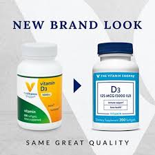 Vitamin d3 (as cholecalciferol) (from lanolin) 5,000 iu 1250% other ingredients: Vitamin D3 5 000 Iu 200 Softgels At The Vitamin Shoppe