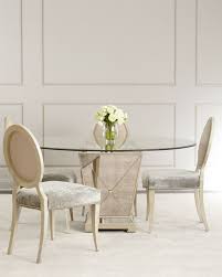 We understanding that buying one is a big investment. Milo Mirrored Dining Table Neiman Marcus