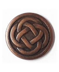 Celtic knots are strongly associated with the irish culture in ireland and overseas. Celtic Knot Button With Shank Size 18mm Color Copper Art Nr 290744 Dill Knopf Buttons Hersteller Fabrik Fur Knopfe Knopfhersteller