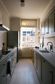 Shaker Galley Kitchen A Stylish Small Design By Devol For The Founders Of Cereal Magazine Kitchen Remodel Small Galley Kitchen Design Interior Design Kitchen