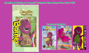 This was my barney home sweet homes 1993 vhs and it had broke in the vcr 2 times so after the 2nd time i spliced out all the. Barney In Outer Space Vhs