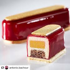 Repost Antonio Bachour With Bakelikeapro Inside My Petit Gateau Made With My Pavonitalia Pastel Mold W Pastry Pastry And Bakery Raspberry Chocolate Mousse