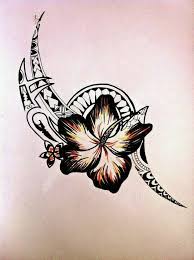 Tribal Hibiscus Tribal Tattoo Designs Cool Tribal Tattoos Tribal Flower Tattoos