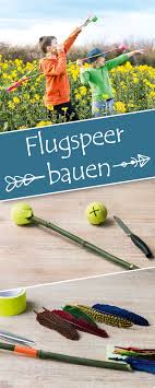 So Bastelt Man Einen Bunten Flugspeer Kindergeburtstag Basteln Jungs Ideen Zum Selbermachen Fur Kinder Und Kinder