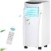 Black Decker Bpact10wt Portable Air Conditioner 10 000 Btu Watts Costway Portable Air Conditioner 8000 Btu Air Conditioner Unit With Remote Control Dehumidif In 2020 Portable Air Conditioner Air Conditioner Btu Air Conditioner Units