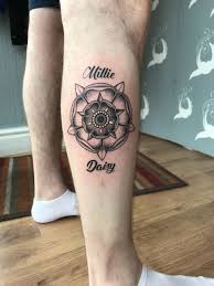 Yorkshire Rose Tattoo Rose Tattoos For Men Tattoos For Guys Yorkshire Rose