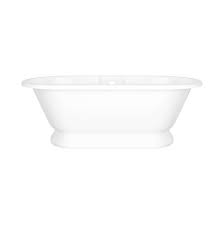 Volcanic limestone freestanding bathtub, dimensions of 58 3⁄4x 30. Victoria And Albert The Bath Splash Cranston Fall River Plainville