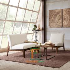 Paket produk bergaransi 1 tahun; 5 Jual Set Kursi Tamu Minimalis Ruangan Kecil Kayu Solid Custom