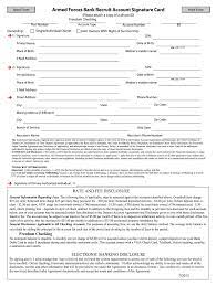 The signature card definition has been viewed 2699 time(s)! Signature Card Template Fill Online Printable Fillable Blank Pdffiller