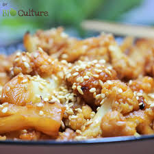 Chou Fleur Laque A La Japonaise Insta Recette Asiatique Chou Fleur Plat Vegetarien