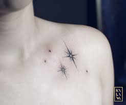 Minimal Neverland Stars Tattoo In Dotwork Tatouage Minimaliste Des Etoiles Du Pays Imaginaire De Peter Pan By Kalawa Tatt Star Tattoos Trendy Tattoos Tattoos