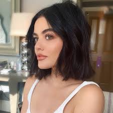 Just you, mary & your genius hair. Lucyhale X Michaelkors Kdeenihan Laurapolko X Kerastase Official Micaela Lucy Hale Hair Lob Haircut Thick Hair Lucy Hale Short Hair