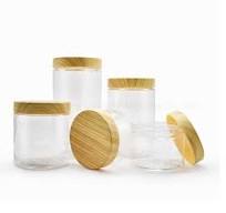 bamboo grain,bamboo lid jars,plastic jar,jar