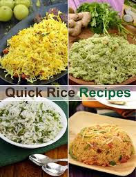 In south india coconuts are added to the recipe which adds a rich taste to the food. 675 Indian Rice Recipes Indian Vegetarian Rice Recipes