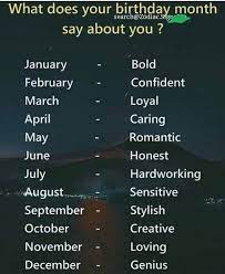 What Does Your Birthday Month Say About You Birth Month Quotes Cancer Quotes Zodiac My Zodiac Sign