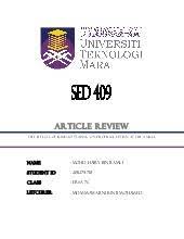 Muka depan seharusnya biar nampak menarik walaupun sesetengah orang mengatakan 'don't contoh membuat pendahuluan assignment. Muka Depan Uitm