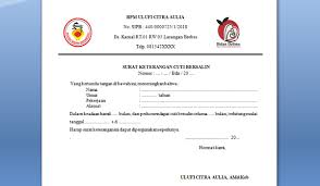 Komed uitm melaka on twitter: Contoh Surat Permohonan Cuti Melahirkan Doc