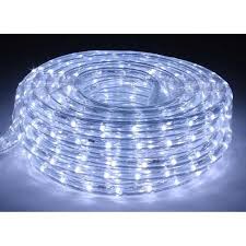 75 Ft Cool White Led Flexbrite Rope Light Kit With Mounting Clips 120 Volt Led Rope Lights Rope Light Outer Space Room