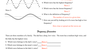 waves worksheet 2 answers pdf school worksheets