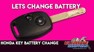 Watch the video explanation about diy: Honda Key Battery Change Youtube