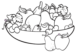 Fruit Basket Drawing Png 1308 918 Fruit Coloring Pages Apple Coloring Pages Fruits Drawing