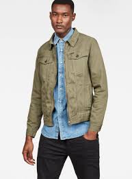 3301 Zip Slim Jacket Dark Shamrock G Star Raw