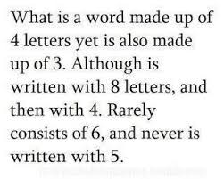 Smart Words Riddles Just For Laughs