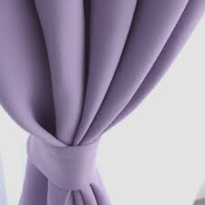 Korean Purple Blackout Curtains For Living Room Kitchen Bedroom Curtain Cortina Quarto Home Decor 1 2 6m 2 2 6m Customized Blackout 2 Curtain Trim Tassel Fringeblackout Kit Aliexpress