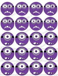 Purple Minion Eyes Printable Purple Minions Purple Minion Party Minion Decorations