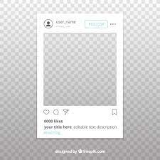 透明な背景を持つinstagramの投稿を無料でダウンロード instagram vetores gratuitos fundos