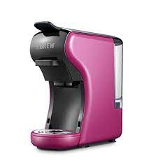 For every fifty people who truly appreciate a quality cup of gourmet coffee there are maybe one or two who have. Amazon Com Hibrew 3 In 1 Multi Function Espresso Dolce Gusto Machine Compatible With Nespresso Capsule Dolce Gusto Capsule And Ground Coffee Italian 19 Bar High Pressure Pump Buttons For Espresso And Lungo 1450w Purple Kitchen