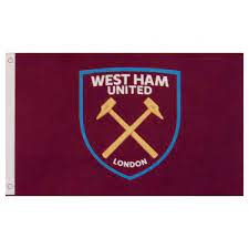 The history of the team goes back to the football club thames ironworks, which was established in the summer of 1895. West Ham United Flagge Logo Rot Www Unisportstore De