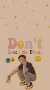 Don T Touch My Phone In 2021 Iphone Wallpaper Bts Cute Cartoon Wallpapers Cartoon Wallpaper