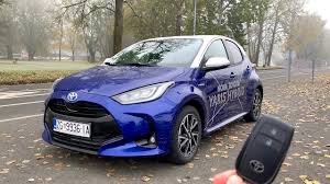 Maybe you would like to learn more about one of these? New Toyota Yaris Hybrid 2021 First Look Exterior Interior Sport Trim Cobalt Blue Youtube
