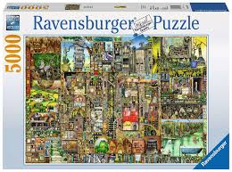 This one took about 4 days. Jigsaw Puzzles 1000 Pieces Kitchen Cupboard Colin Thompson