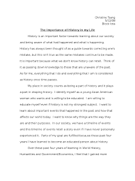 Rather than simply endorsing reflection papers and their potential to dramatically connect course content with students' lives, i want to share an example. History Social Science Reflection Learning Social Science