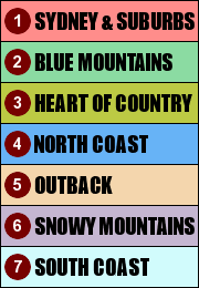 2259, 2264 to 2308, 2500 to 2526, 2528 to 2535 and 2574: Regions Cities Towns Of New South Wales Travel Nsw Accommodation Visitor Guide