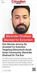 Dhaliwal Arrest Warrant