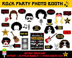 Free Printable 40th Birthday Photo Booth Props Printable Rock Photo Booth Props Rock Photo Props Rock Star Props Rock Party Props Music Photo Props Rock Props Rock Sign Instant Download Party Photo Booth Rock Star Party Photo Booth Props