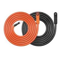 RICH SOLAR 4 AWG Battery to Inverter Cables | Flexible, Tinned Copper