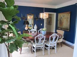 Keep repeating your preferred words until you've finished smudging the room. Cobalt Blue Dining Room Transitional Dining Room Nashville By K Interiors Houzz
