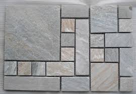 China Natural Stone Kitchen Stone Bench Tops Photos Pictures Slate Flooring Paving Pattern Mosaic Patterns